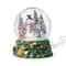 Glitzhome® 150mm Christmas Resin Lighted Musical Snowflakes Snowman Waterglobe